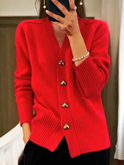 Amy - Elegant knitted cardigan